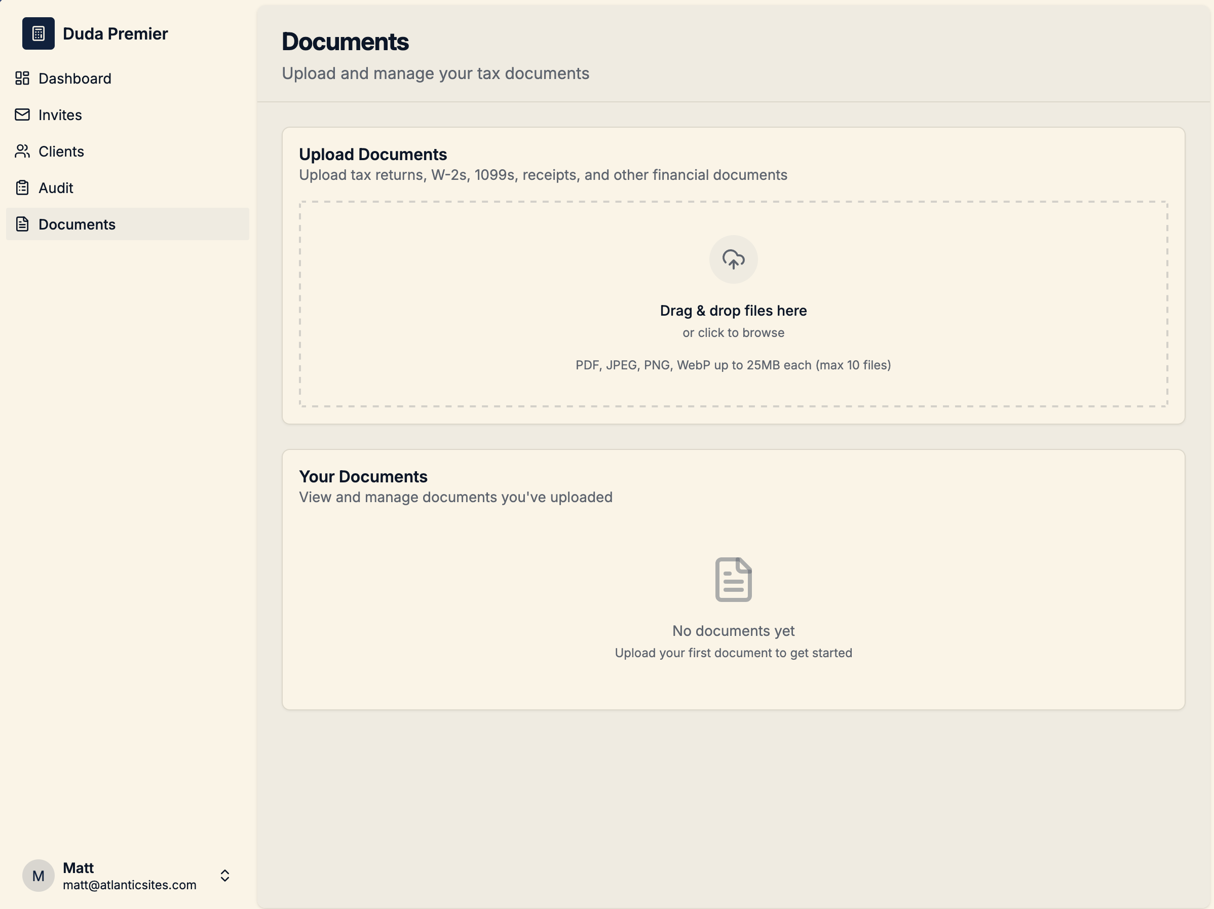 Duda Premier screenshot
